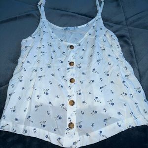 womens blouse tank, hollister, good condition,